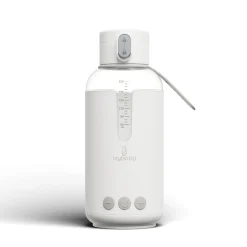 Izybaby Chauffe-Biberon Nomade Blanc Et Gris 240 ml