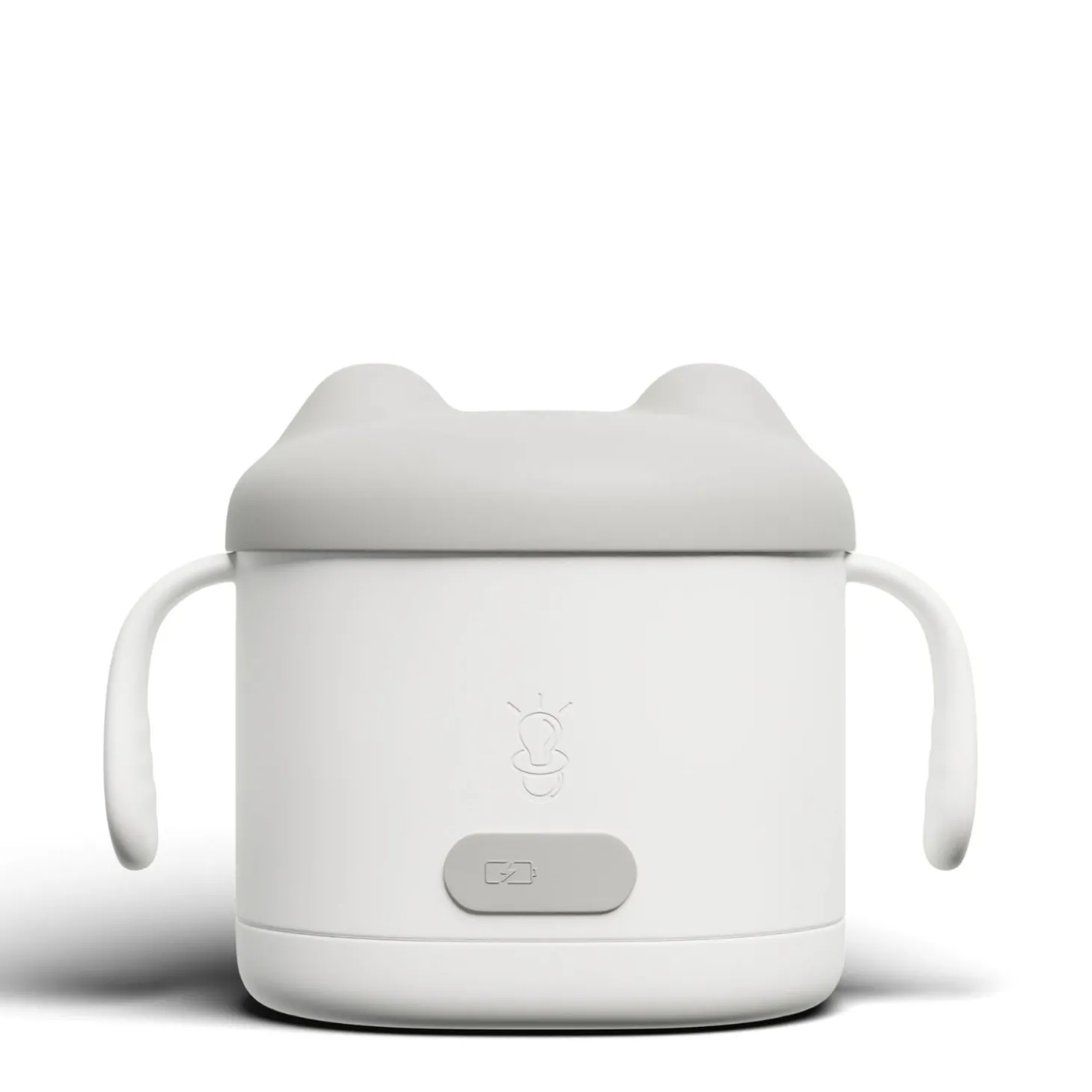 Izybaby Chauffe Petit-Pot Nomade Blanc et gris 350 ml
