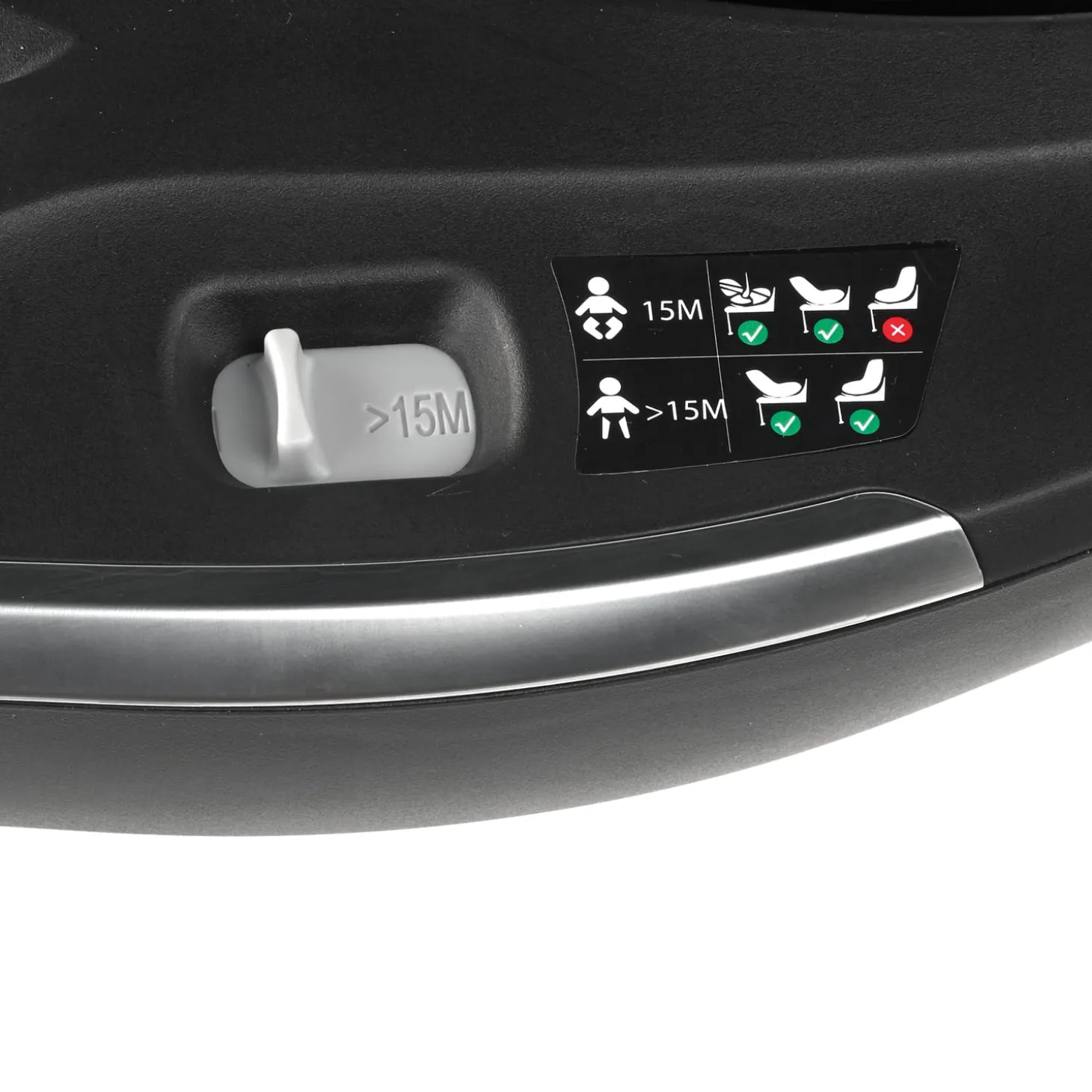 Jané Base Kombi pivotante Black