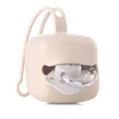 Jané                    Boîte à tétines en silicone    Sand