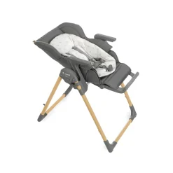 Jané Chaise haute Mila simili cuir Mist