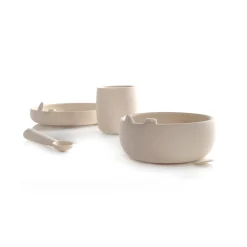 Jané                    Coffret repas en silicone    Sand