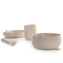 Jané                    Coffret repas en silicone    Sand