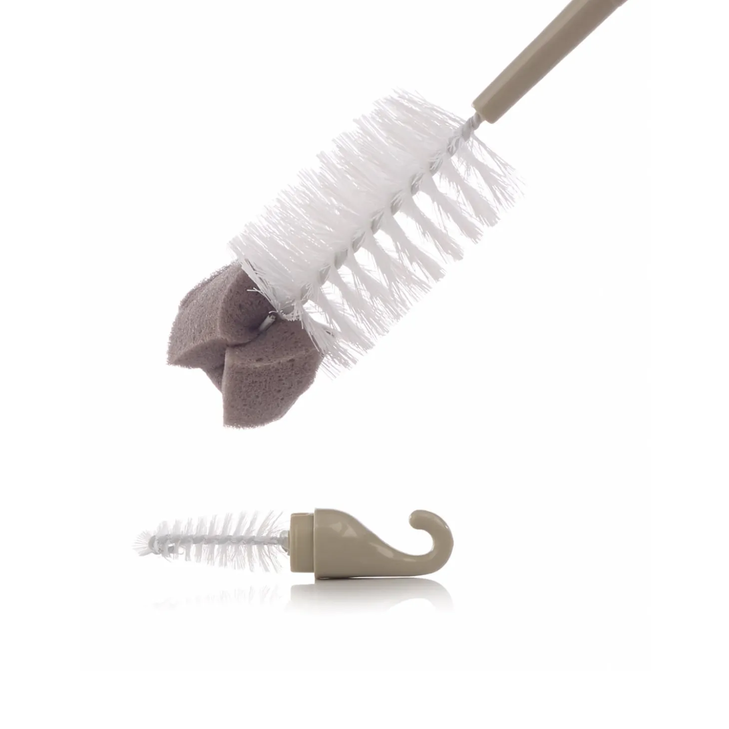 Jané Goupillon brosse + éponge Granola