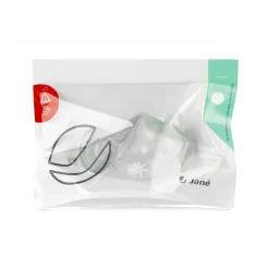 Jané                    Lot de 5 sachets de stérilisation micro-ondes réutilisables    White