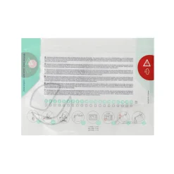 Jané Lot de 5 sachets de stérilisation micro-ondes réutilisables White