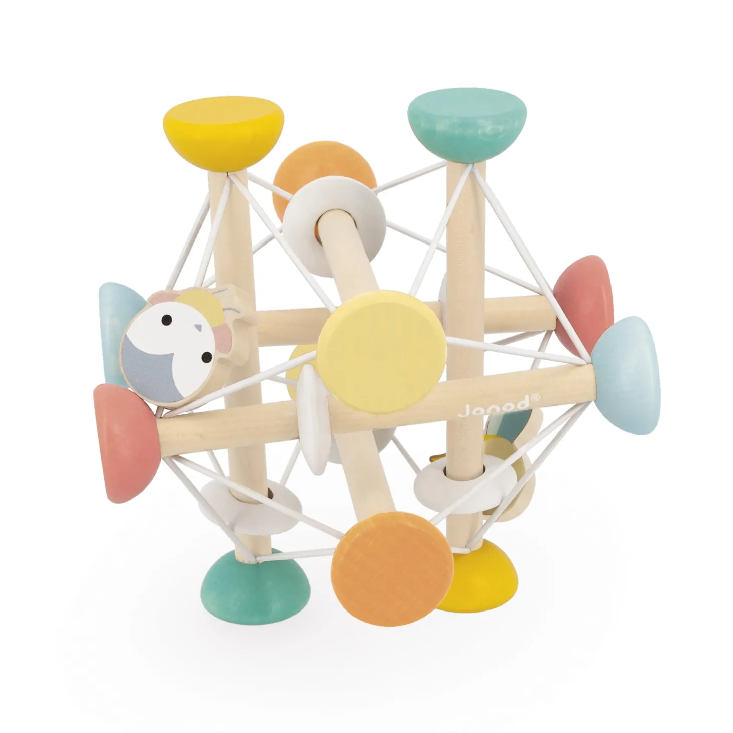Janod Balle Sensorielle Pure Multicolore