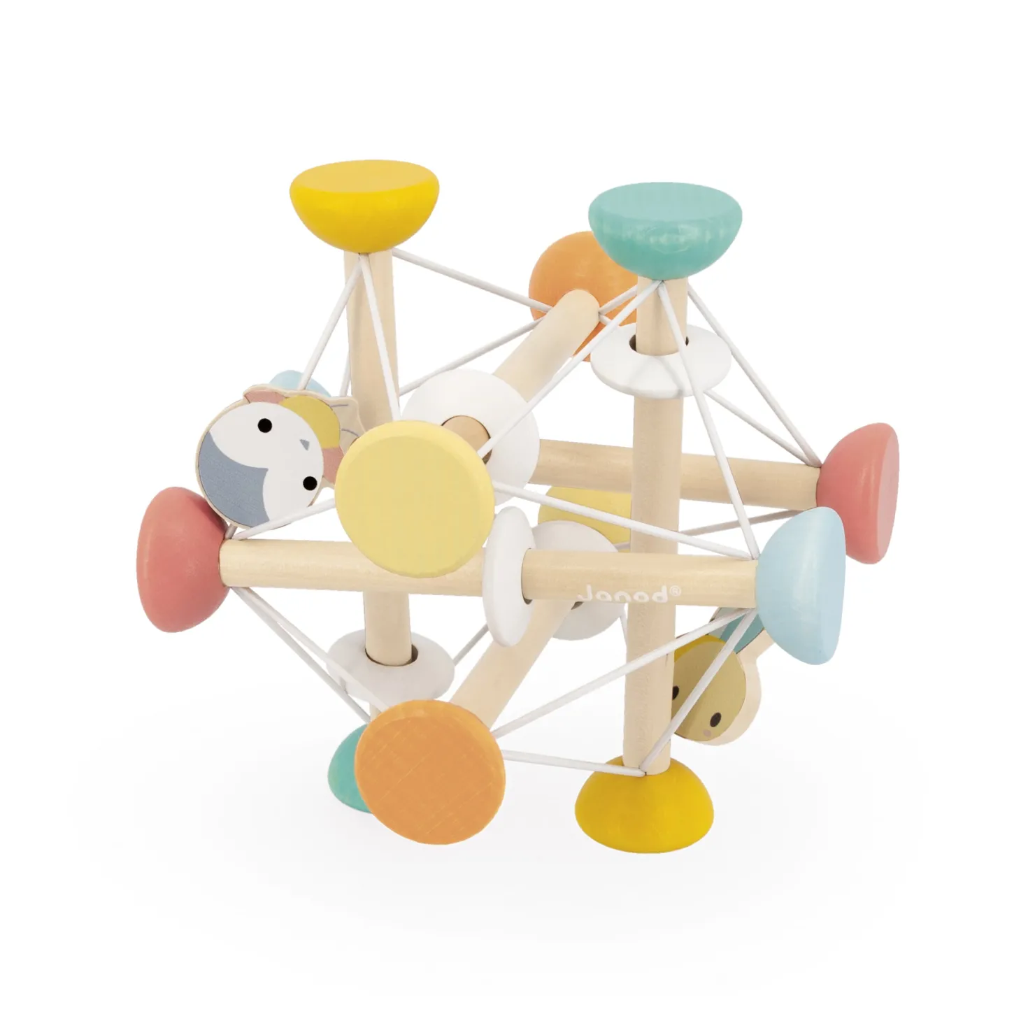 Janod Balle Sensorielle Pure Multicolore