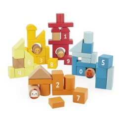 Janod                    Baril 56 Pcs Ferme    Multicolore