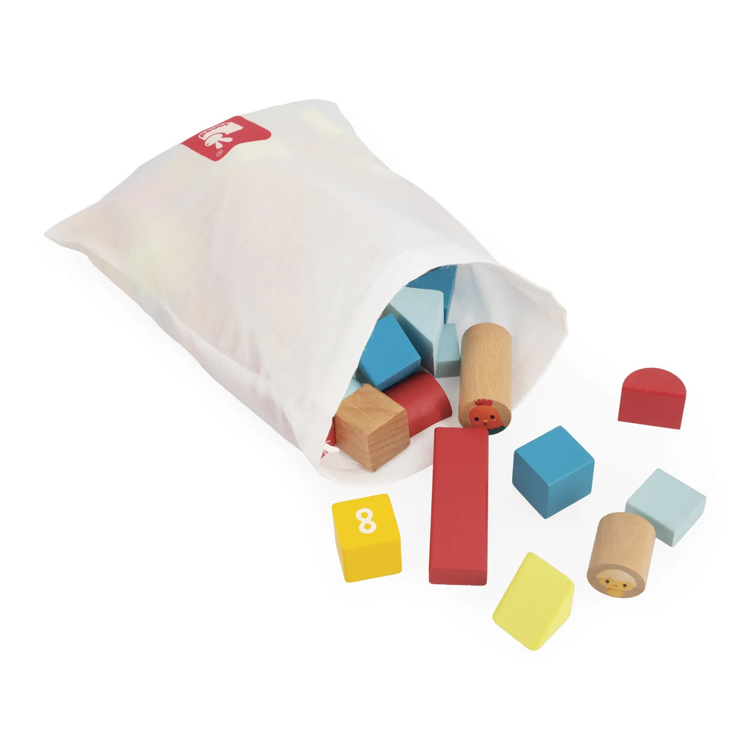 Janod Baril 56 Pcs Ferme Multicolore