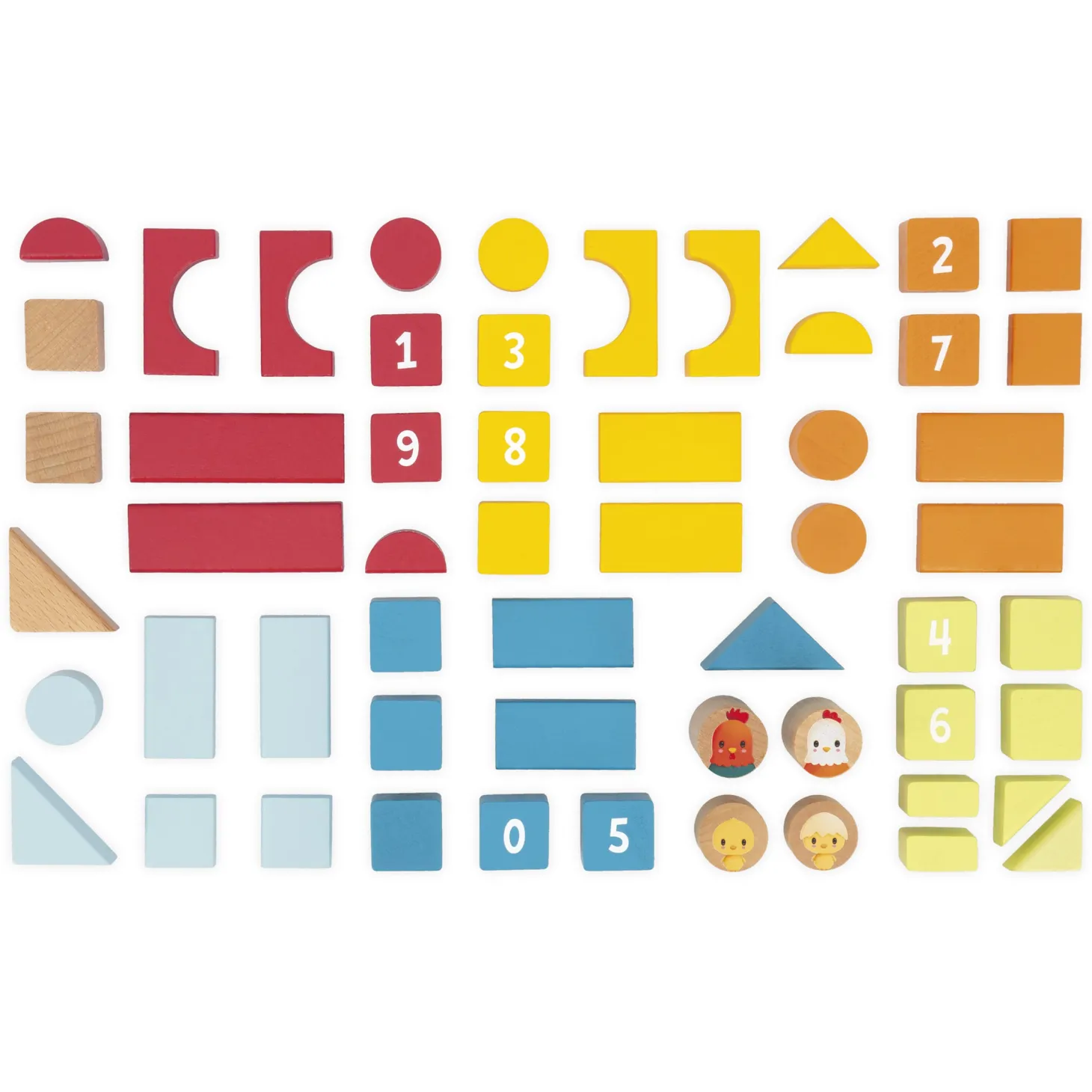 Janod Baril 56 Pcs Ferme Multicolore