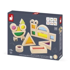 Janod Blocs Translucides Multicolore