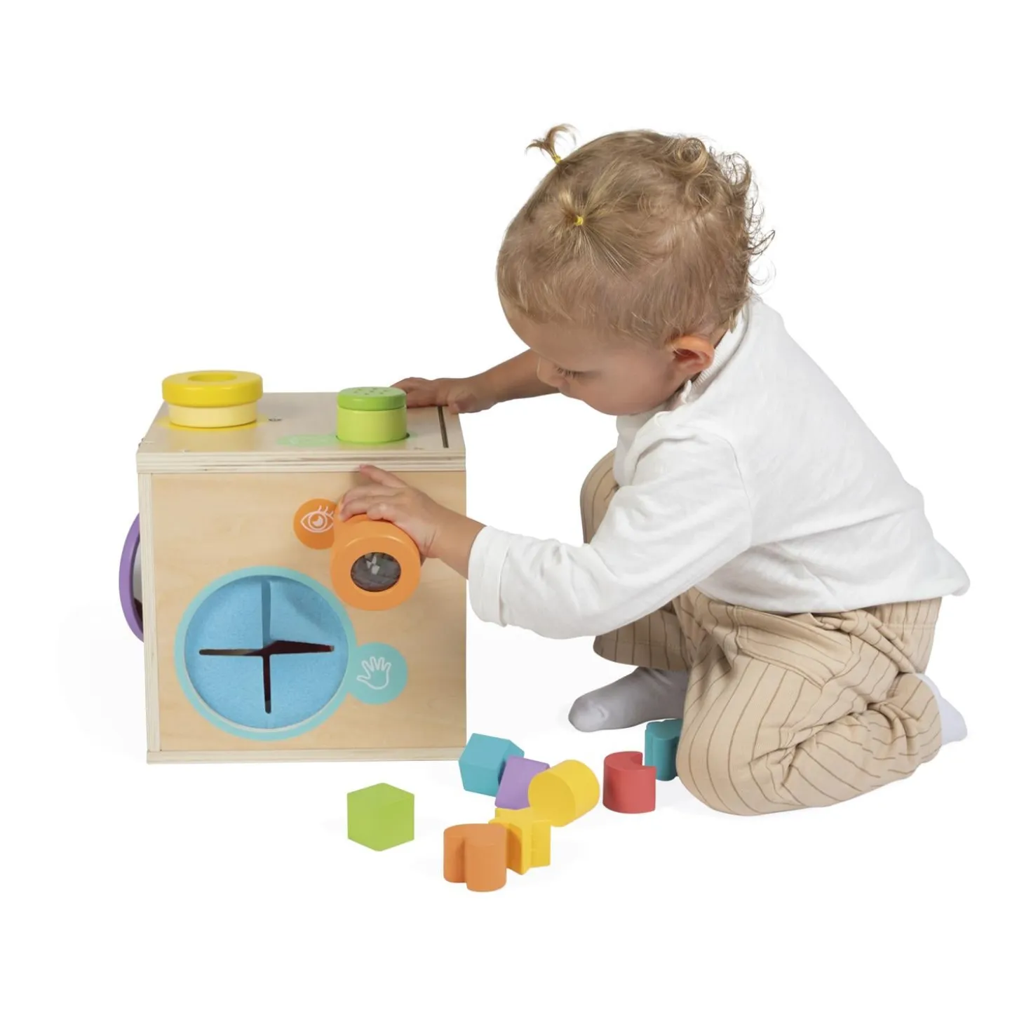Janod Boite Sensorielle Multicolore