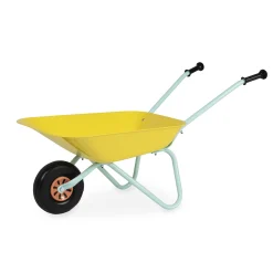 Janod Brouette Metal Happy Garden Jaune