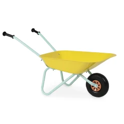 Janod Brouette Metal Happy Garden Jaune