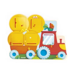 Janod                    CacheCache Tracteur Ferme    Jaune
