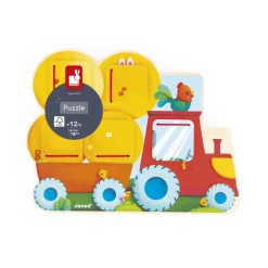 Janod                    CacheCache Tracteur Ferme    Jaune