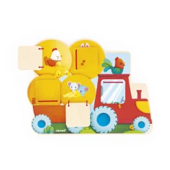 Janod                    CacheCache Tracteur Ferme    Jaune