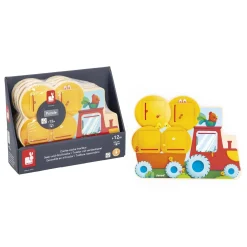 Janod                    CacheCache Tracteur Ferme    Jaune