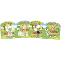 Janod Cahier de Stickers La Campagne Multicolore
