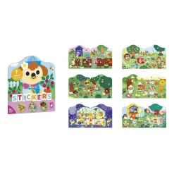 Janod                    Cahier de Stickers Le Jardin    Multicolore