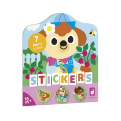 Janod Cahier de Stickers Le Jardin Multicolore
