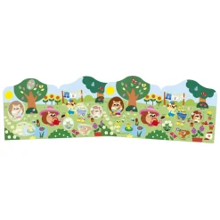 Janod Cahier de Stickers Le Jardin Multicolore