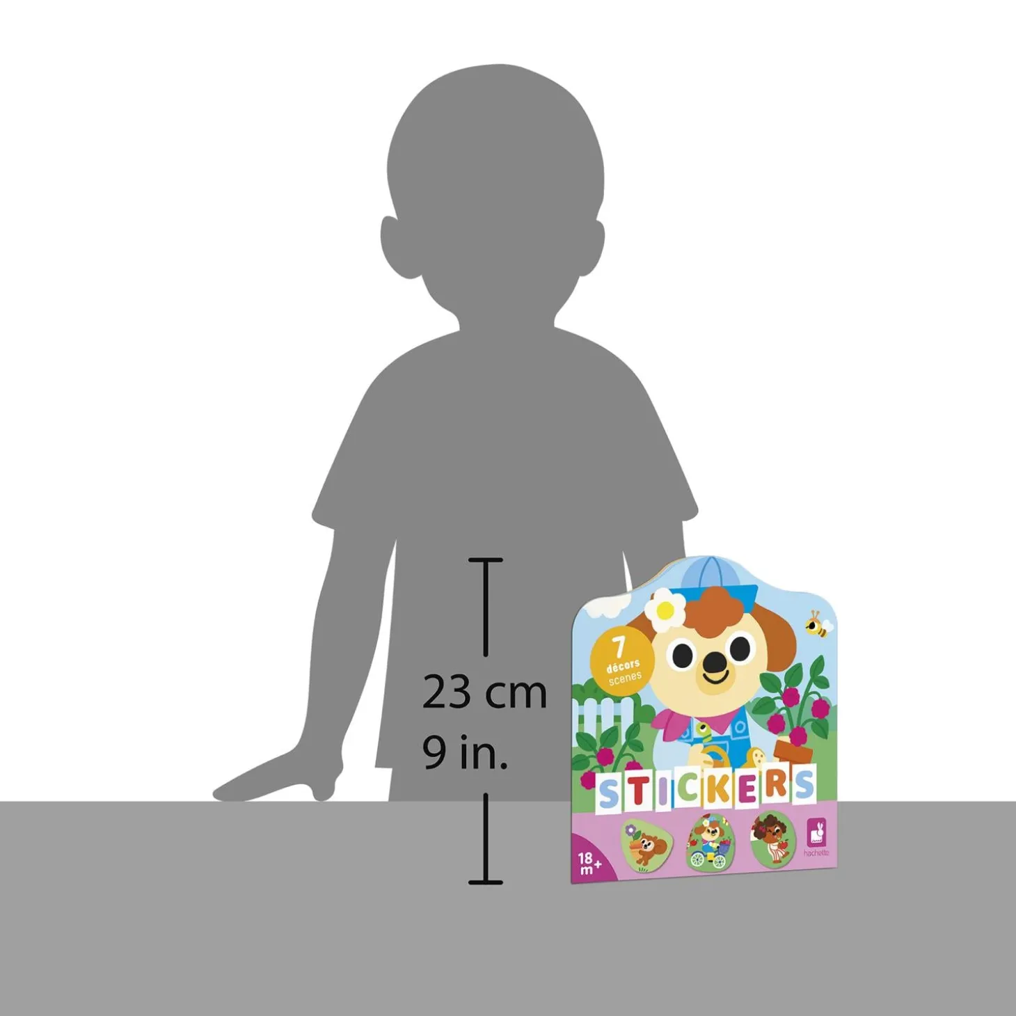 Janod Cahier de Stickers Le Jardin Multicolore