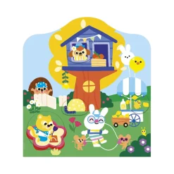 Janod Cahier de Stickers Le Jardin Multicolore