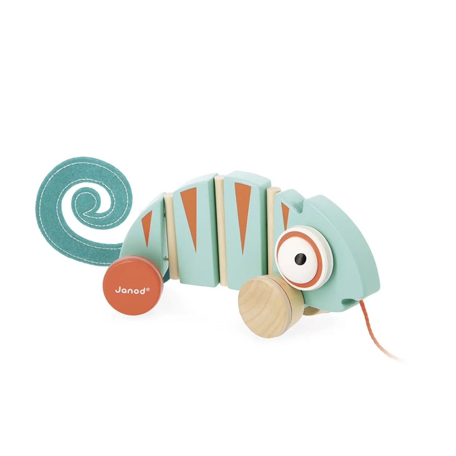 Janod Caméléon à tirer Tropik Bleu