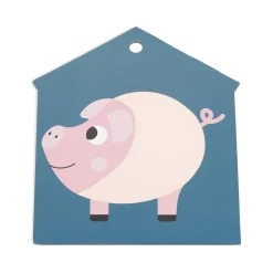 Janod                    7 cartes tactiles Les animaux de la ferme    Multicolore