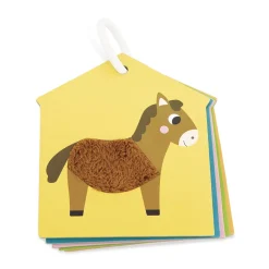 Janod                    7 cartes tactiles Les animaux de la ferme    Multicolore