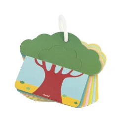 Janod                    7 cartes tactiles Les animaux de la savane    Multicolore