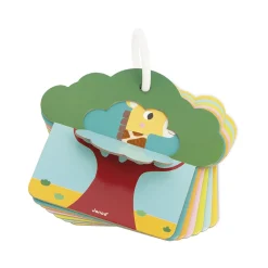 Janod                    7 cartes tactiles Les animaux de la savane    Multicolore
