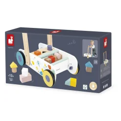 Janod Chariot De Marche Pure Multicolore
