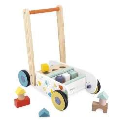 Janod Chariot De Marche Pure Multicolore