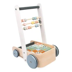 Janod Chariot d'éveil ABC Buggy Sweet Cocoon Multicolore