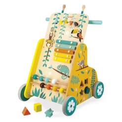 Janod Chariot multi-activités Tropik Multicolore