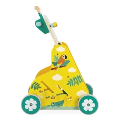 Janod Chariot multi-activités Tropik Multicolore