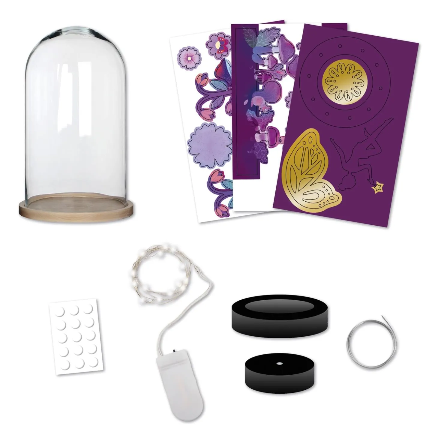 Janod Cloche Lumineuse à Créer Magic Fairies Multicolore