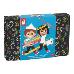 Janod                    Coffret Coloriage    Multicolore