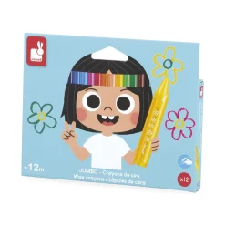 Janod                    Crayons de Cire    Multicolore