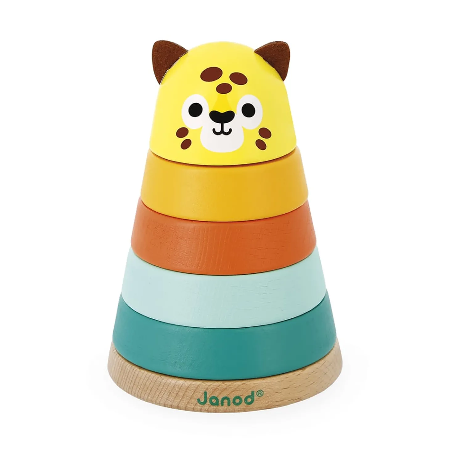 Janod Empilable Jaguar Tropik Multicolore