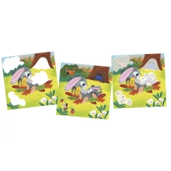 Janod                    Feutre Magique Animaux Calins    Multicolore