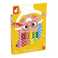 Janod                    Feutres Jumbo    Multicolore
