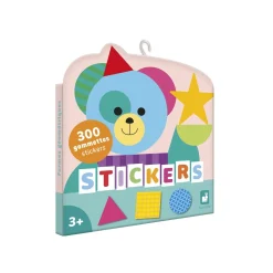 Janod                    300 Gommettes Formes Géometriques    Multicolore