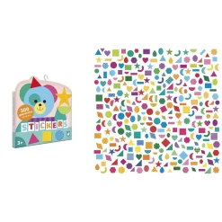 Janod                    300 Gommettes Formes Géometriques    Multicolore