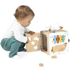 Janod Grand Cube Multi-Activites Pure Multicolore