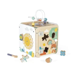 Janod Grand Cube Multi-Activites Pure Multicolore