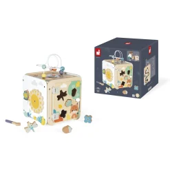 Janod Grand Cube Multi-Activites Pure Multicolore
